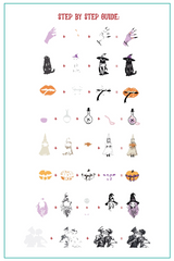 Spooktacular (CjSH-116) - Clear Jelly Stamping Plate