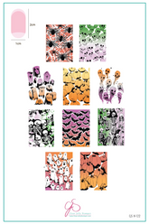 Wallpaper - Nightmare Nights (CjSH-122) - Clear Jelly Steel Stamping Plate