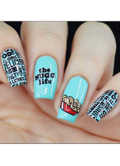 Fast Food - Tasty Series - Uber Chic Stamping Plate