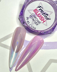 Frosted Blush Chrome