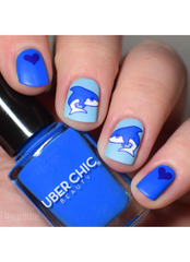 Blue My Mind - Stamping Polish - Uber Chic 12ml