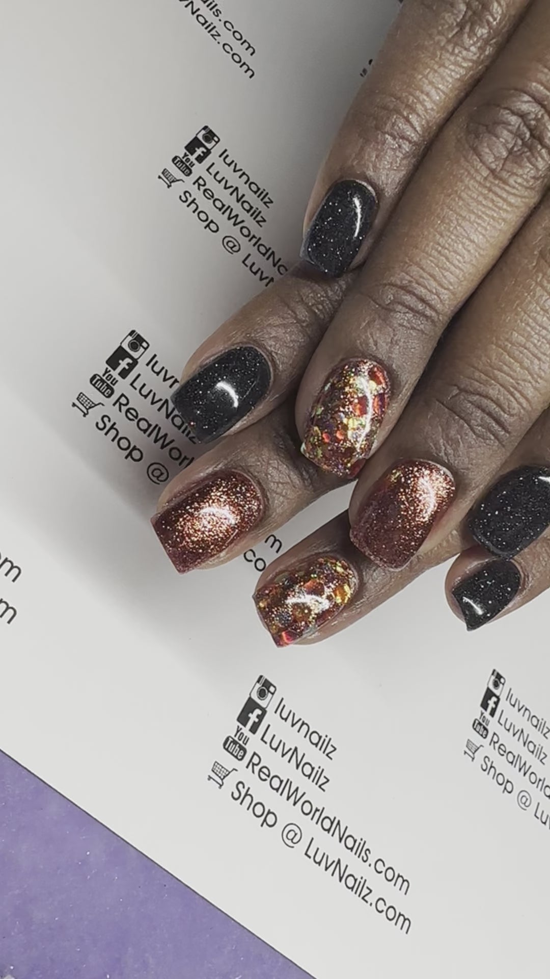 Reflective Glitter Gel Polish - #298