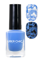 Nothing But Clear Skies - Stamping Polish - Uber Chic 12ml