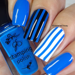 #10 Gotta Be Blue Stamping Polish