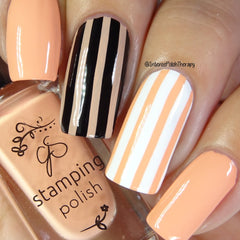 #65 Bambina Peach Stamping Polish