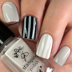 #107 - Ice Grey Stamping Polish