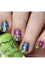 Welcome Spring - Uber Chic Stamping Plate