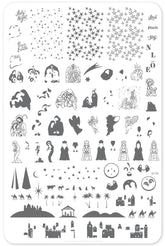 The Nativity (CjS C-20) - Clear Jelly Stamping Plate