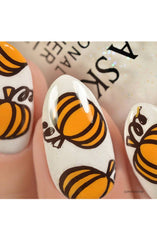 Hello Fall & Pumpkin Spice - Uber Chic Mini Stamping Plate