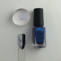 #27 The Eyes of a Unicorn Stamping Polish