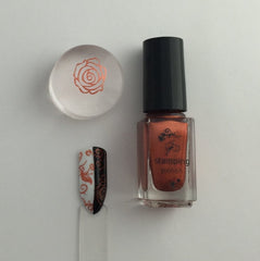 #28 Pretty Penny Stamping Polish
