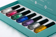 Christmas Glitz Stamping Polish Kit (7 Color Set)