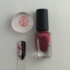 #33 Crimson Crush Stamping Polish