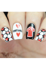 Soccer Love - Uber Chic Mini Stamping Plate