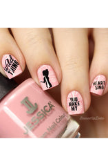 Love & Marriage 4 - Uber Chic Stamping Plate