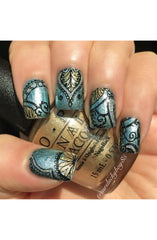 Mandala Love - Uber Chic Mini Stamping Plate