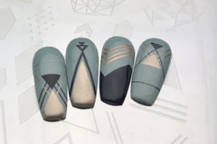 Tri-Angular (CjS-76) - Clear Jelly Stamping Plate