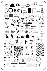 Catch of the Day (CJS-LC-54) - Clear Jelly Stamping Plate