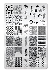 Collection 22 - Set of 3 Uber Chic Stamping Plates