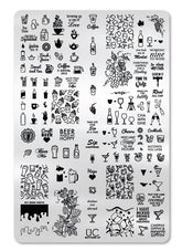 Bottoms Up - Uber Chic Stamping Plate