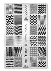 Got Chevron - 01 - Uber Chic Stamping Plate
