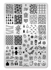 Happy Christmas - Uber Chic Stamping Plate