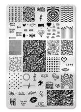 Love & Marriage 3 - Uber Chic Stamping Plate