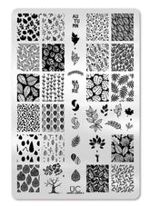 Lovely Leaves 2 - Uber Chic Stamping Plate