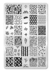 Lovely Leaves 3 - Uber Chic Stamping Plate