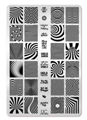 OP Art Magic - Uber Chic Stamping Plate