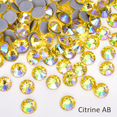 Pave Pack of Crystals - Swarovski® & Preciosa - Citrine AB