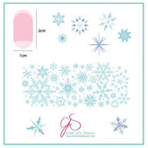 Snowflakes - CJS Small Stamping Plate - CJS-03