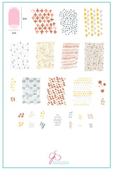 Whispers 2 (CjS-106) - Clear Jelly Stamping Plate