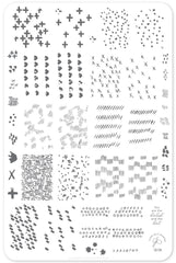 Whispers 2 (CjS-106) - Clear Jelly Stamping Plate