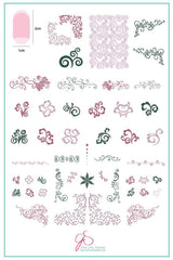 Put a Lil Swirl on it... part 1 (CjS 132) - Clear Jelly Stamping Plate