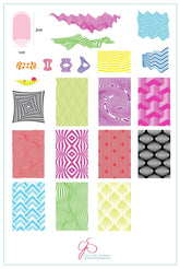 We be Trippin! (CjS-167) - Clear Jelly Stamping Plate