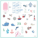 I Need Vitamin SEA (CjS-207) - CJS Medium Stamping Plate