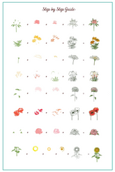 If I Could be a Flower (CjS-284) - Clear Jelly Stamping Plate