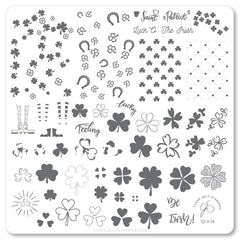 Feeling Lucky? (CjSH-50)  - CJS Medium Stamping Plate