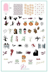 Goulfriends (CjSH-57) Steel Stamping Plate - Clear Jelly Stamping Plate