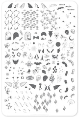 Mystic Magic (CjSH-58) - Clear Jelly Steel Stamping Plate