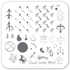 Sagittarius (CjSZ-10) - CJS Small Stamping Plate