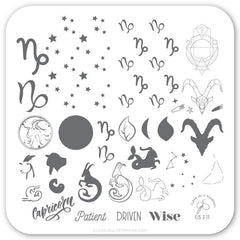 Capricorn (CjSZ-11) - CJS Small Stamping Plate