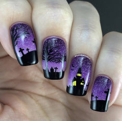 Creepy Hollow (CjSH-37) - Clear Jelly Stamping Plate