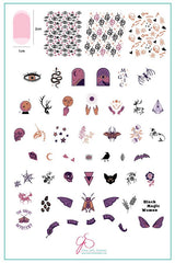 Mystic Magic (CjSH-58) - Clear Jelly Steel Stamping Plate