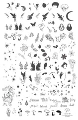 Pixie Perfect (CJSCLC-04)- Clear Jelly Stamping Plate