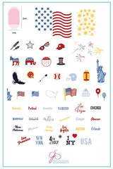 USA (CjSLC-10) - Clear Jelly Stamping Plate