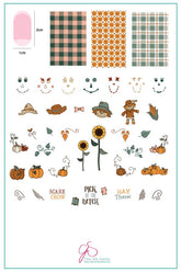 Pick of the Patch (CjS LC-56) - Clear Jelly Stamping Plate