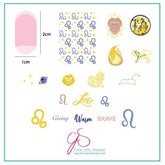 Leo (CjSZ-06) - CJS Small Stamping Plate