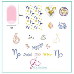 Capricorn (CjSZ-11) - CJS Small Stamping Plate